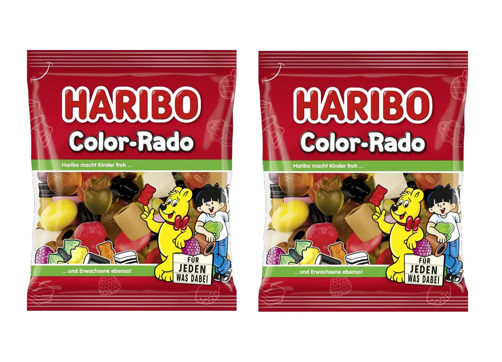 Мармелад Haribo Color Rado, 2 шт по 175гр #1