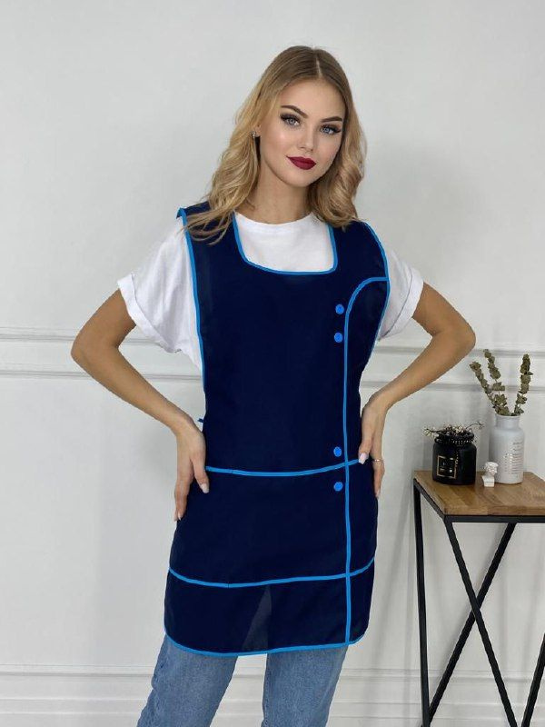 Халаты рабочие женские спецодежда униформа - купить с доставкой по ...