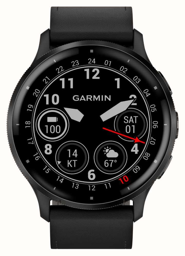 Garmin Garmin Venu 3 Slate stainless black band black