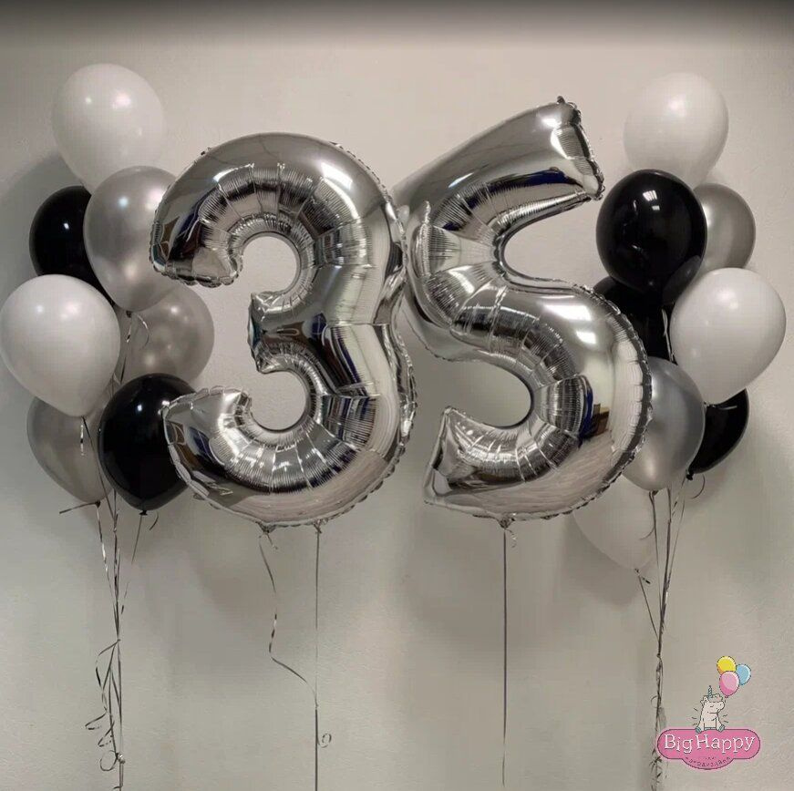 Воздушные шары с гелием на юбилей - купить в интернет-магазине OZON с ...