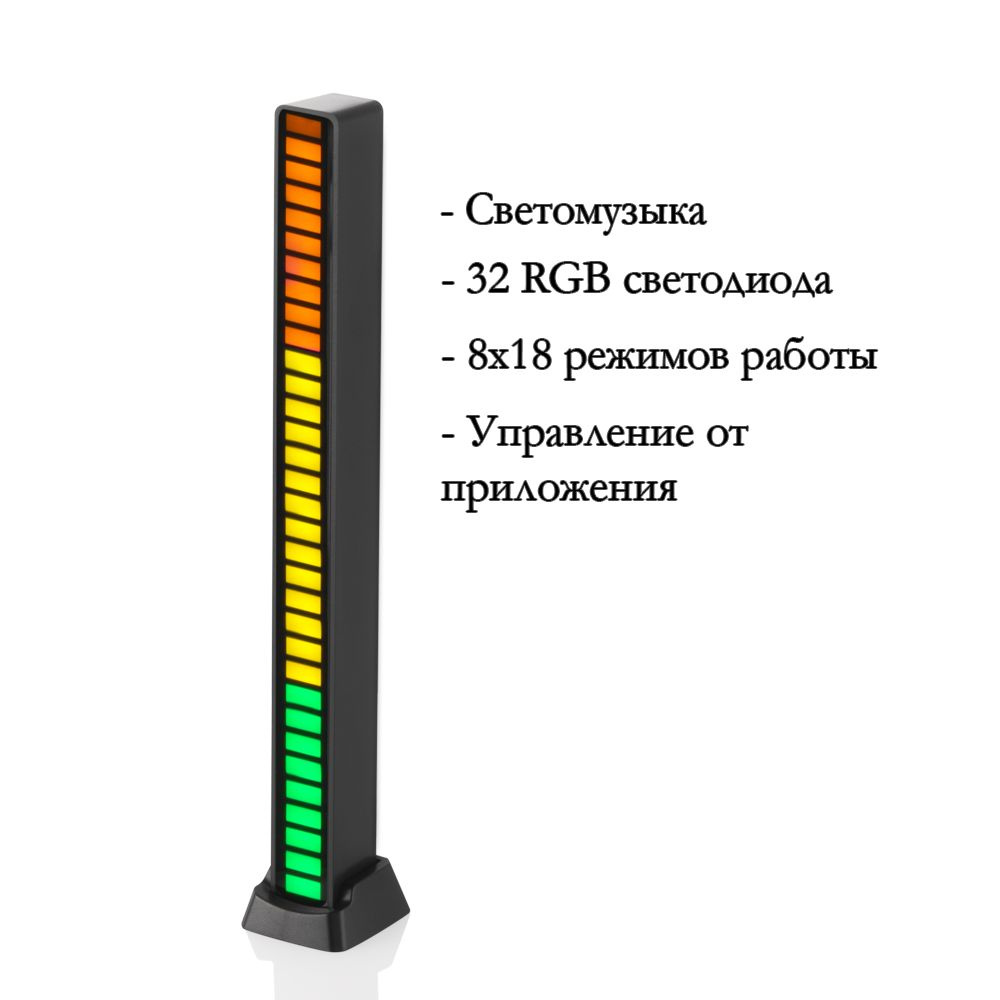 Купить Цветомузыка MicroKey D08-RGB по низкой цене с доставкой в  интернет-магазине OZON (915850919)