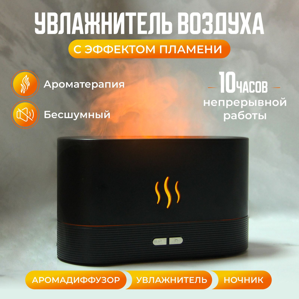 Увлажнитель воздуха Камин 7.5W 270ml USB Type-C