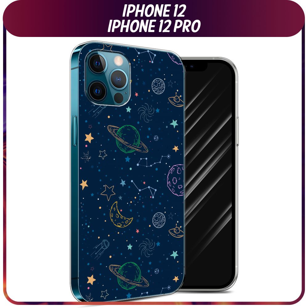 Силиконовый чехол на Apple iPhone 12/12 Pro / Айфон 12 