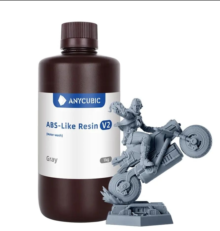 Фотополимерная смола Anycubic ABS-LIKE V2 Resin для 3D принтера 1 кг ...