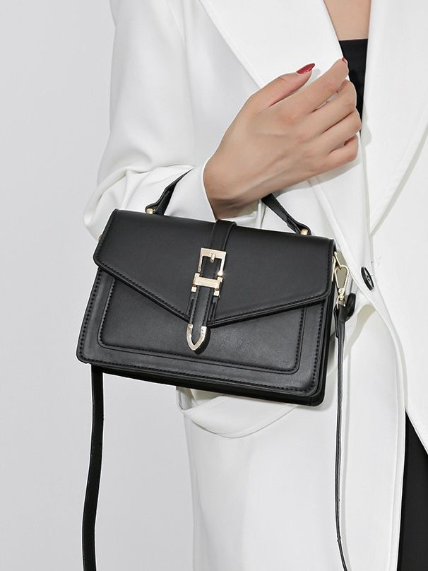 Женская сумка кросс-боди из экокожи DORIZORI Модель 69 Черный/ сумочка ...