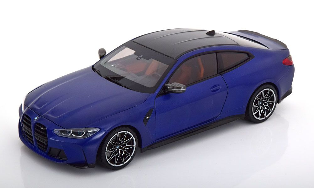 Модель коллекционная Bmw M4 2020 blue metallic / бмв М4 синий металлик ...