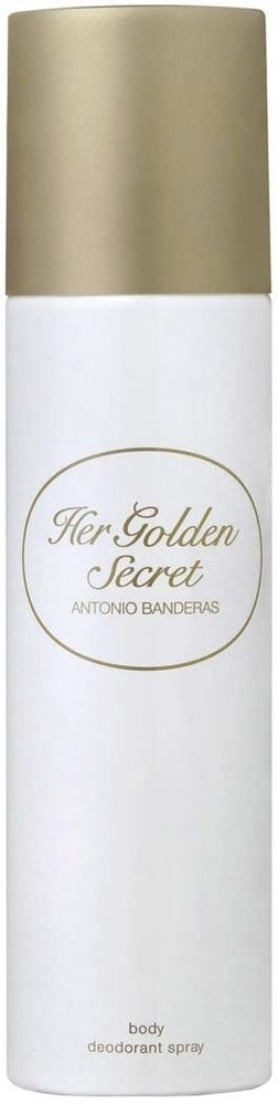 ANTONIO BANDERAS Her Golden Secret lady deo 150ml / женский парфюмерный дезодорант  #1