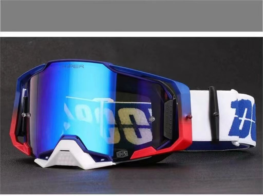 Очки для мотокросса, эндуро,ATV, питбайка, очки для мотокросса,100% ...