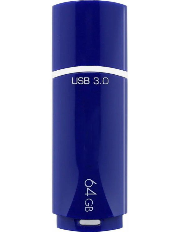 USB флэш-накопитель (SB64GBCRW-BL) 64GB CROWN BLUE USB 3.0 #1