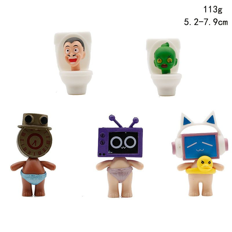 Фигурки Скибиди туалеты Skibidi Toilets камерамены-qi - купить с ...