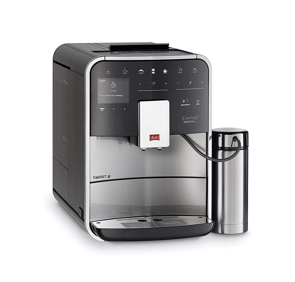 Melitta Автоматическая кофемашина Кофемашина Melitta Caffeo Barista TS Smart SST F860-100, черный, серебристый #1