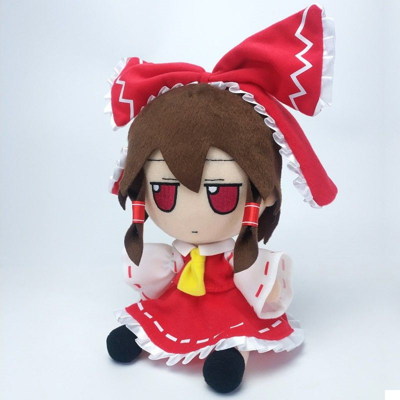 Персонажи аниме хлопковая кукла игрушки , Touhou Project Hakurei Reimu fumo плюшевая игрушка , ролевая #1