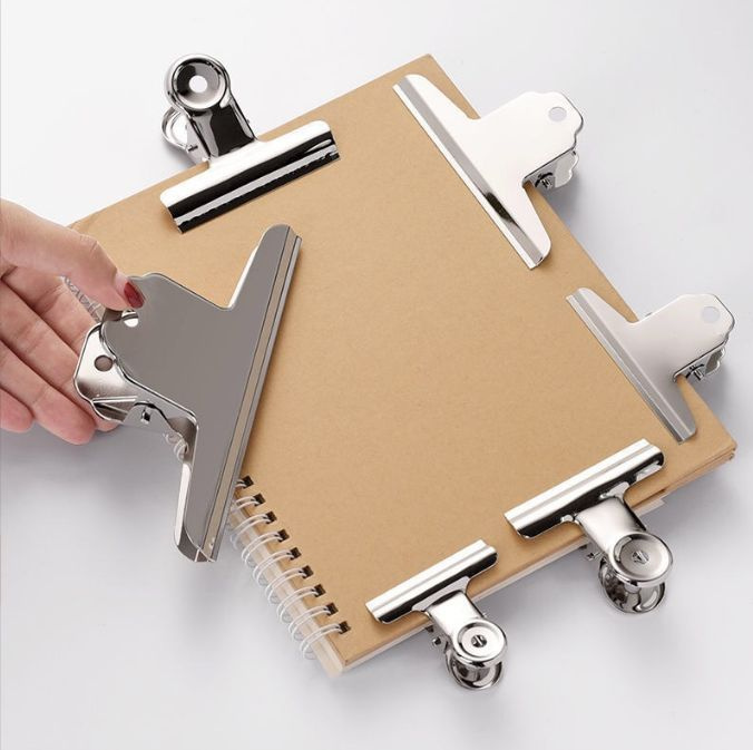 Зажим для бумаги 120 мм, 2 шт. - купить с доставкой по выгодным ценам в ...