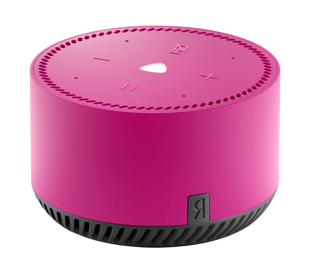 Умная колонка Яндекс Яндекс.Станция Лайт с Алисой, фламинго (YNDX ...