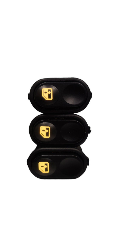 Кнопка стеклоподъемника с пересветом для ВАЗ 2113-15, ВАЗ 2110-12 (евро ...