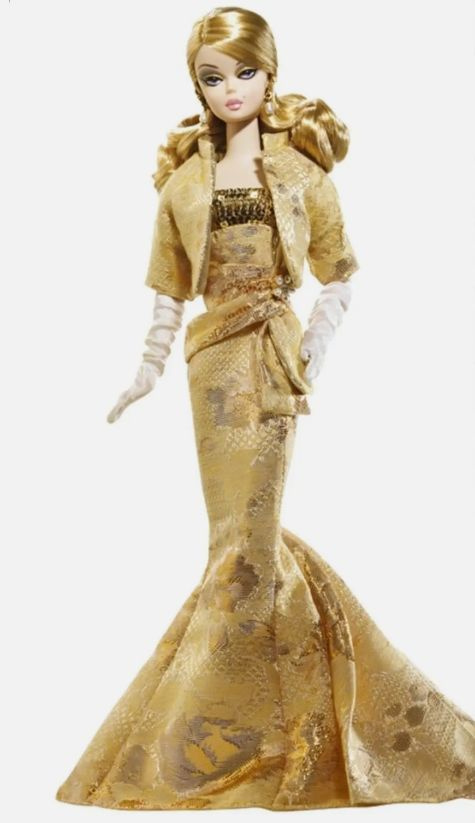 Кукла Barbie Golden Gala 2009 Convention 50th Anniversary (50лет со дня ...