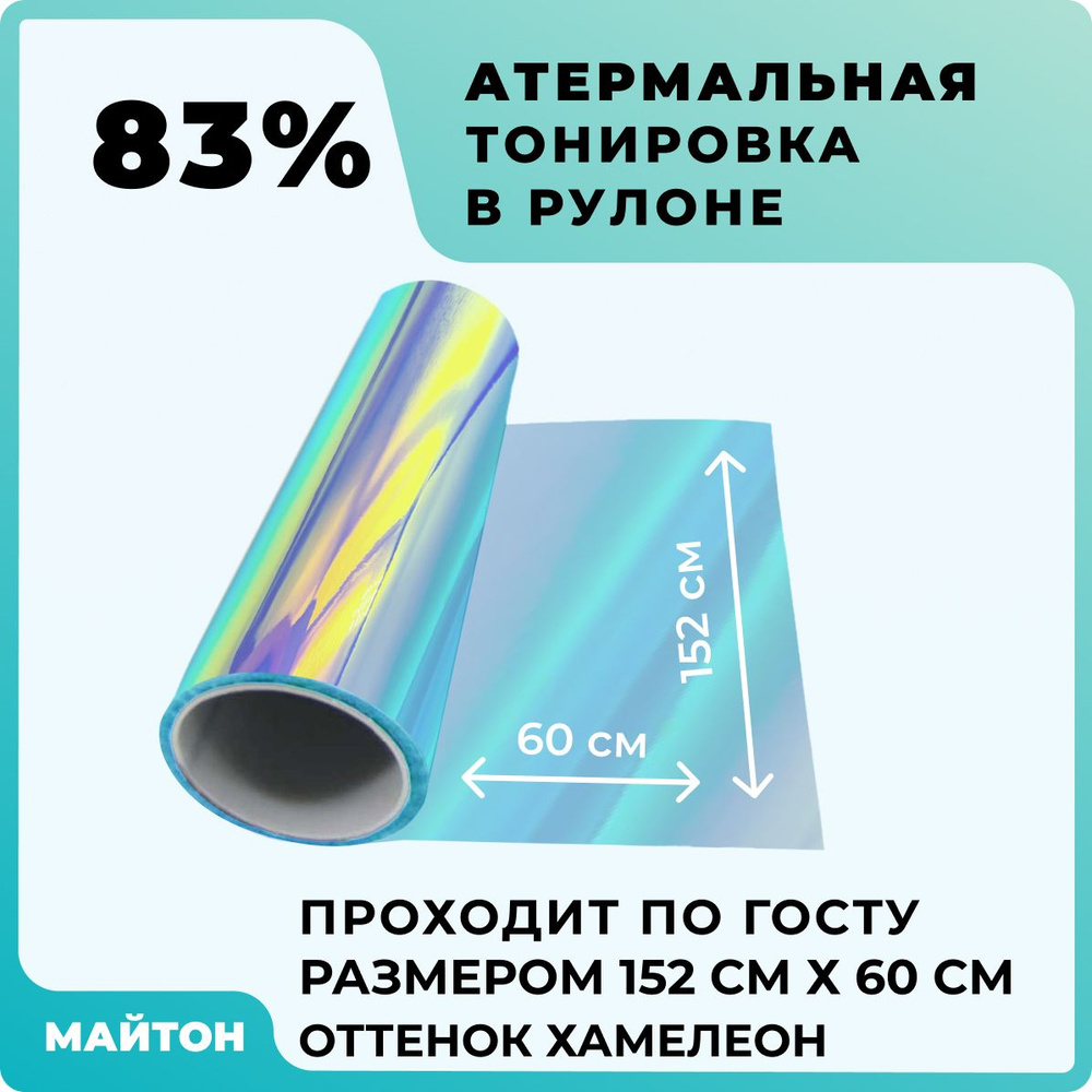 Тонировка пленкой хамелеон автомобильных стекол в Челябинске - «ТонировкаПрофи»