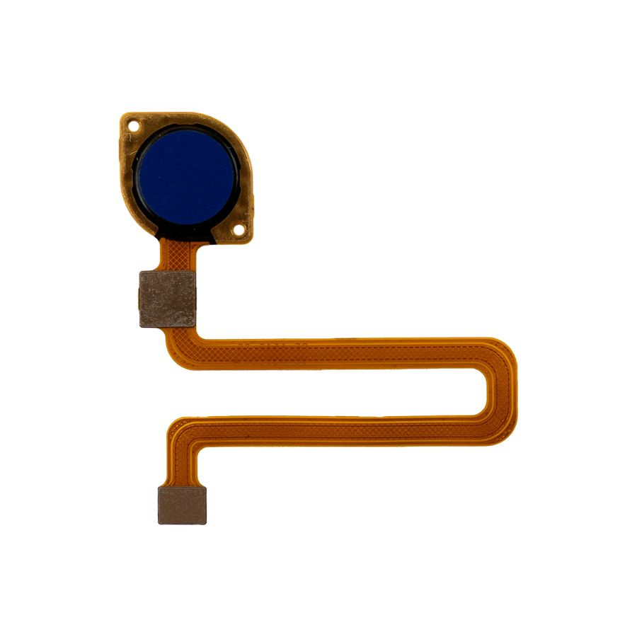Шлейф для Xiaomi Redmi 9C (M2006C3MG, M2006C3MNG), Redmi 10A (220233L2G) на отпечаток пальца синий #1