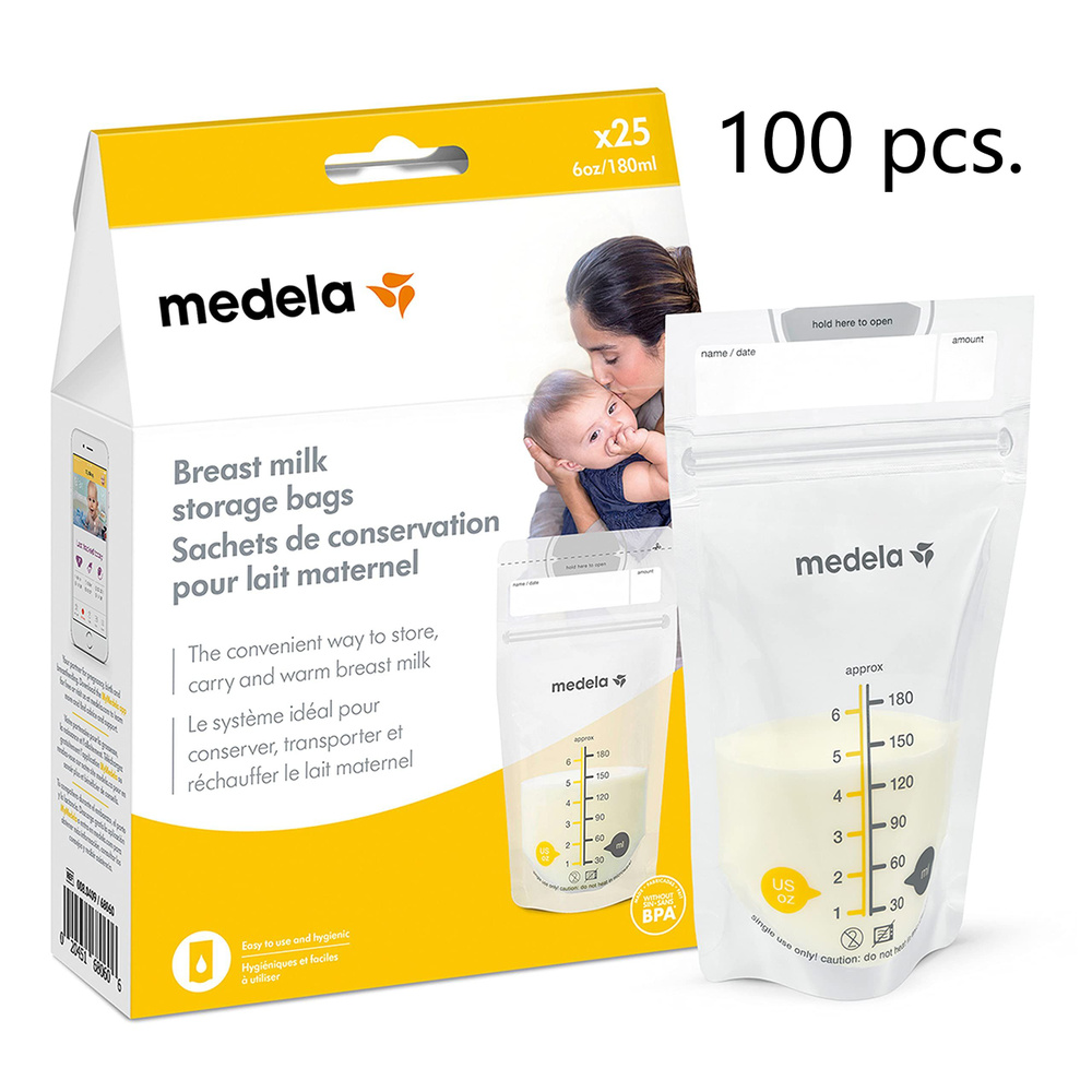 Medela Пакет для хранения грудного молока, 180 мл #1