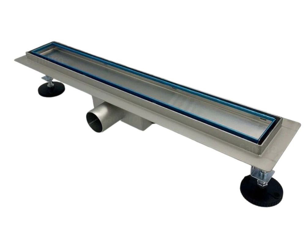 Трап под плитку ViEiR DL50A с горизонтальным выпуском 70/500 мм с сухим ...