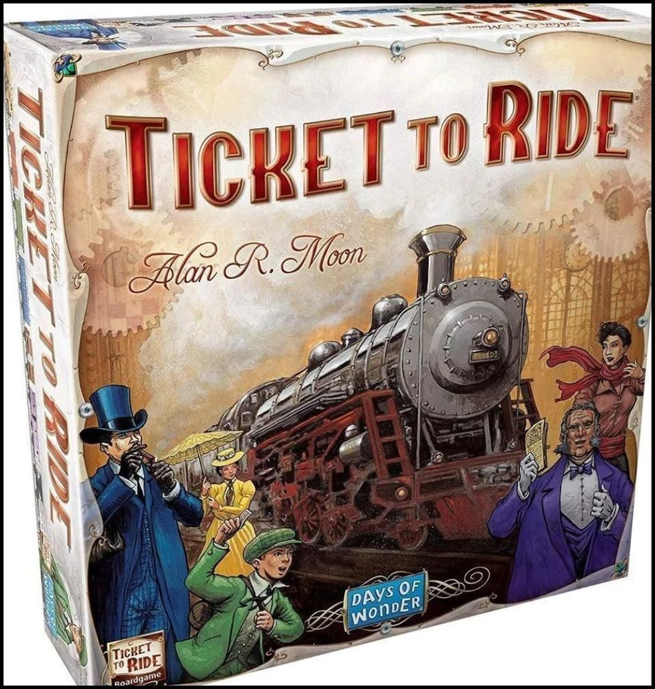 Настольная игра Ticket to Ride #1