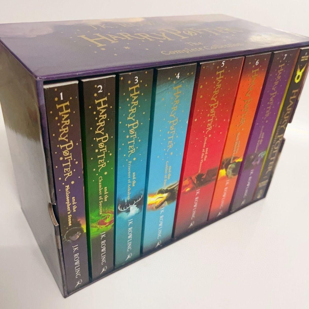 Гарри Поттер Английский штамп оригинал Гарри Поттер 1-7+1 JK Rowling ...