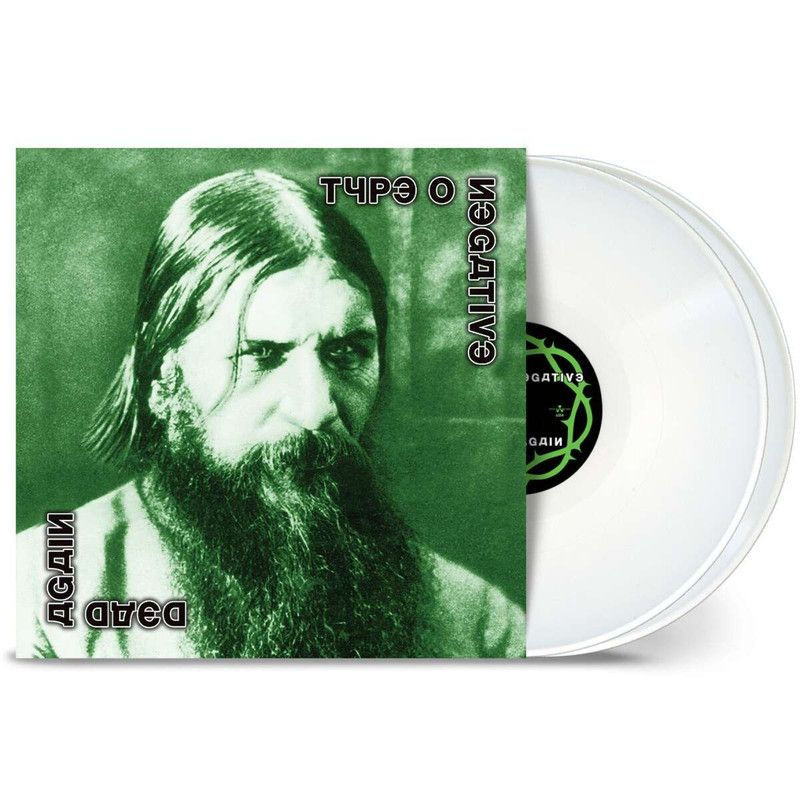 Винил Type O Negative, Dead Again, 2LP, Limited White Vinyl, Gatefold, новая запечатанная пластинка  #1