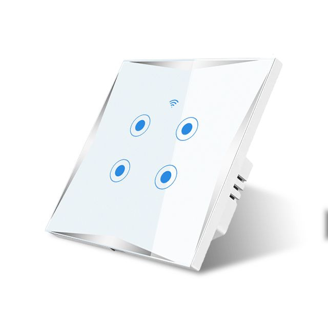 Умный wi-fi переключатель, белый/черный, умная семья, yandex alice ...