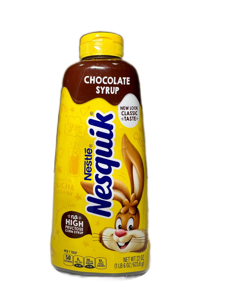 Шоколадный сироп Nesquik Несквик 623мл - купить с доставкой по выгодным ...