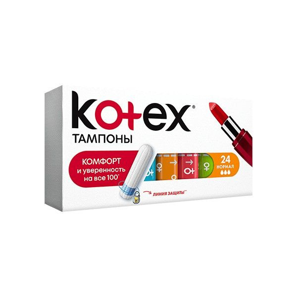 Kotex Тампоны Normal, 24 шт #1