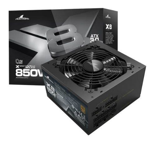 Great Wall Блок питания компьютера X- ATX3.0 BLACK, 850 Вт (X8 850W ...