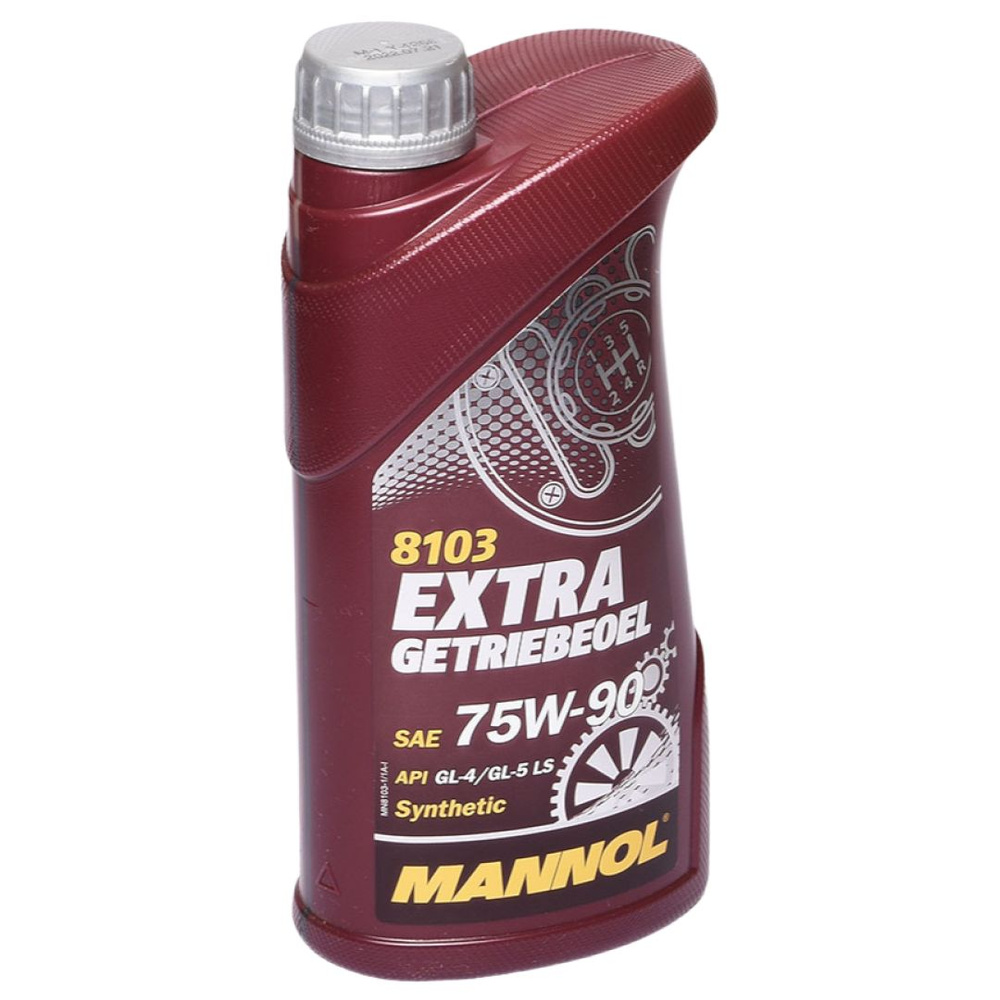 Масло трансмиссионное 75w90 1л Mannol Extra Getriebeoel GL-4/GL-5 LS ...