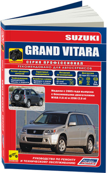 Купить книгу по ремонту и эксплуатации Suzuki Vitara с 