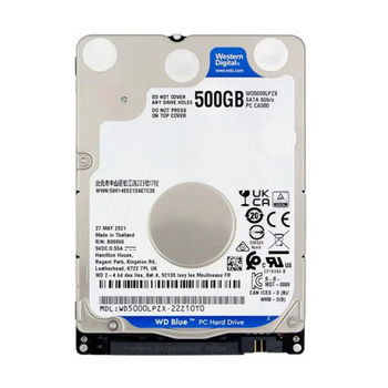 Жесткий диск Western Digital WD Blue Desktop 500 GB (WD5000AZLX