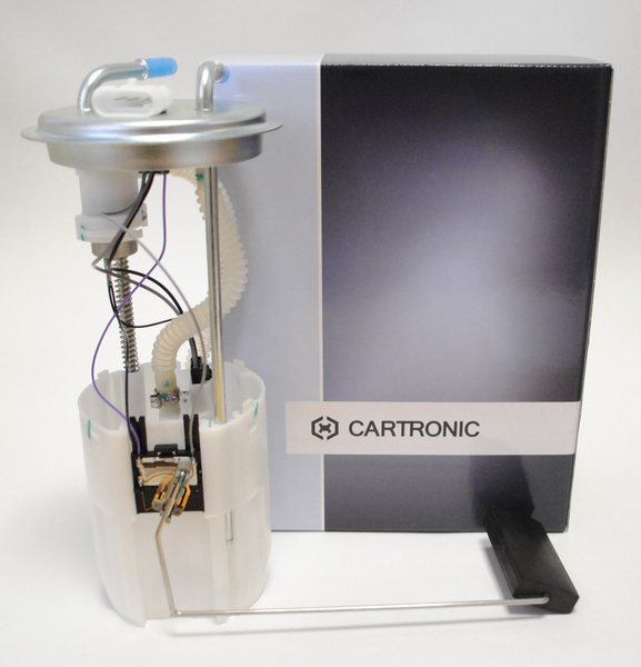 Электробензонасос ГАЗ 405 дв. с кронштейном Cartronic (штуцер под шланг)