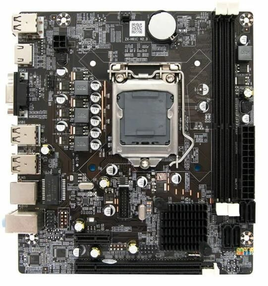 ZX-H61C/B75 VER2.3, LGA 1155, LGA 1155, DDR3, Материнская плата