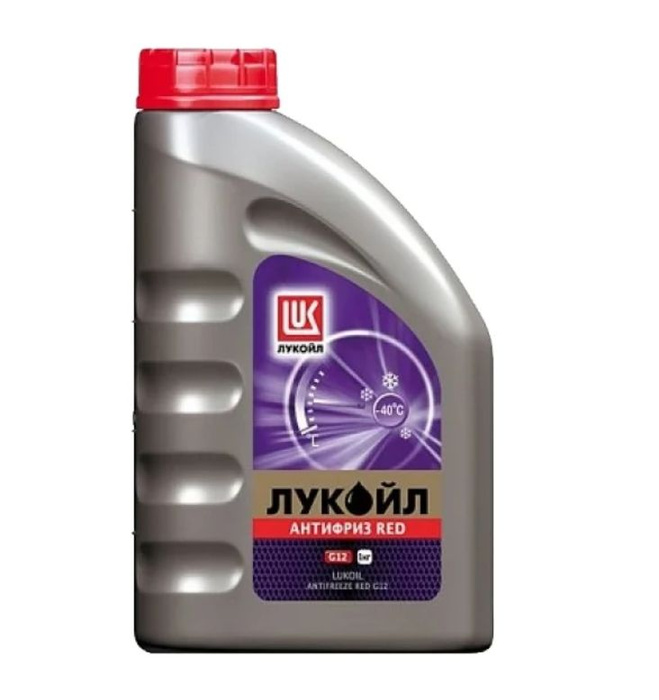 Антифриз Лукойл (Lukoil) G12 Red готовый -40C красный купить по ...