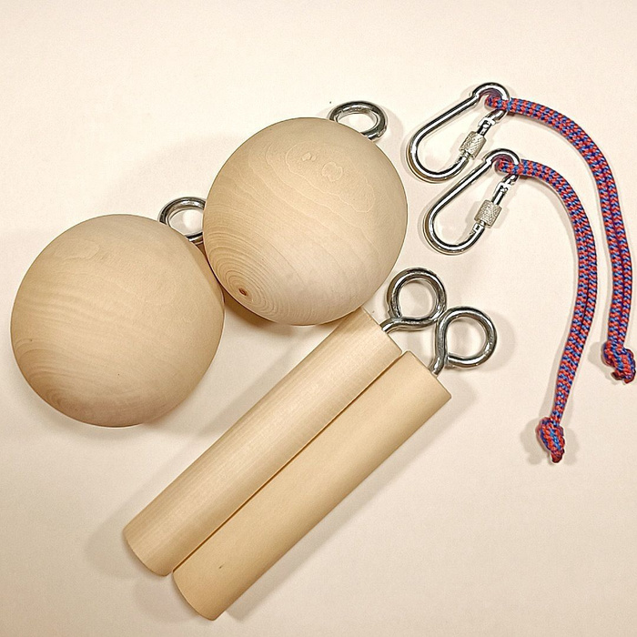 Набор для силы хвата , шары для подтягиваний, подвесы для турника ...