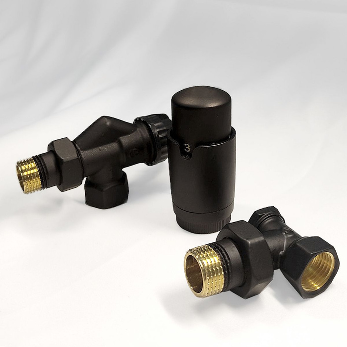 комплект кранов для радиатора 1 2. клапан регулировочный угловой 1/2 арко. 04. комплект кранов для радиатора 1 2. комплект с термоголовкой ferro 1/2″ ztm31cr.