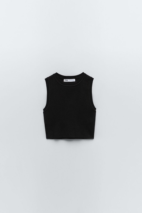 zara basic top