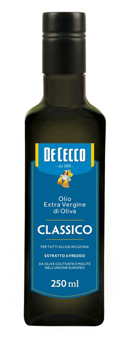Масло оливковое De Cecco Classico Extra Virgin, 250 мл - купить с ...