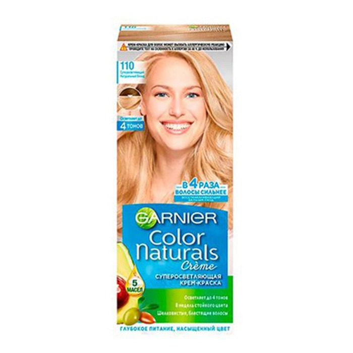 Крем-краска для волос Garnier Color Naturals тон 110 Суперосветляющий ...