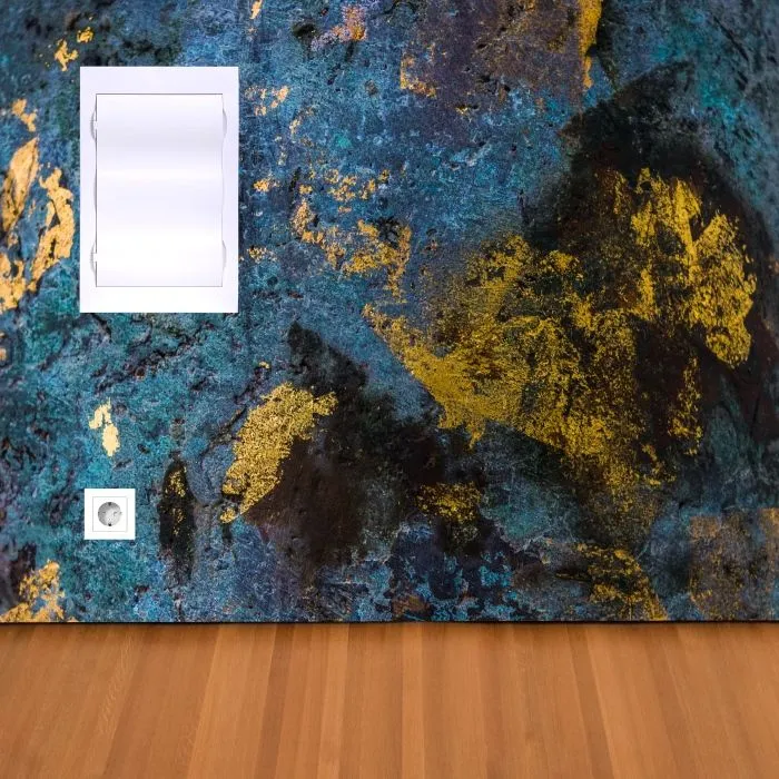 EZ9E212P2FRU Щит встраиваемый с белой дверью Easy9 Box 2 ряда 24 модуля ...