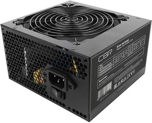 Блок питания CBR ATX 600W 80+ Bronze PSU-ATX600-12GM
