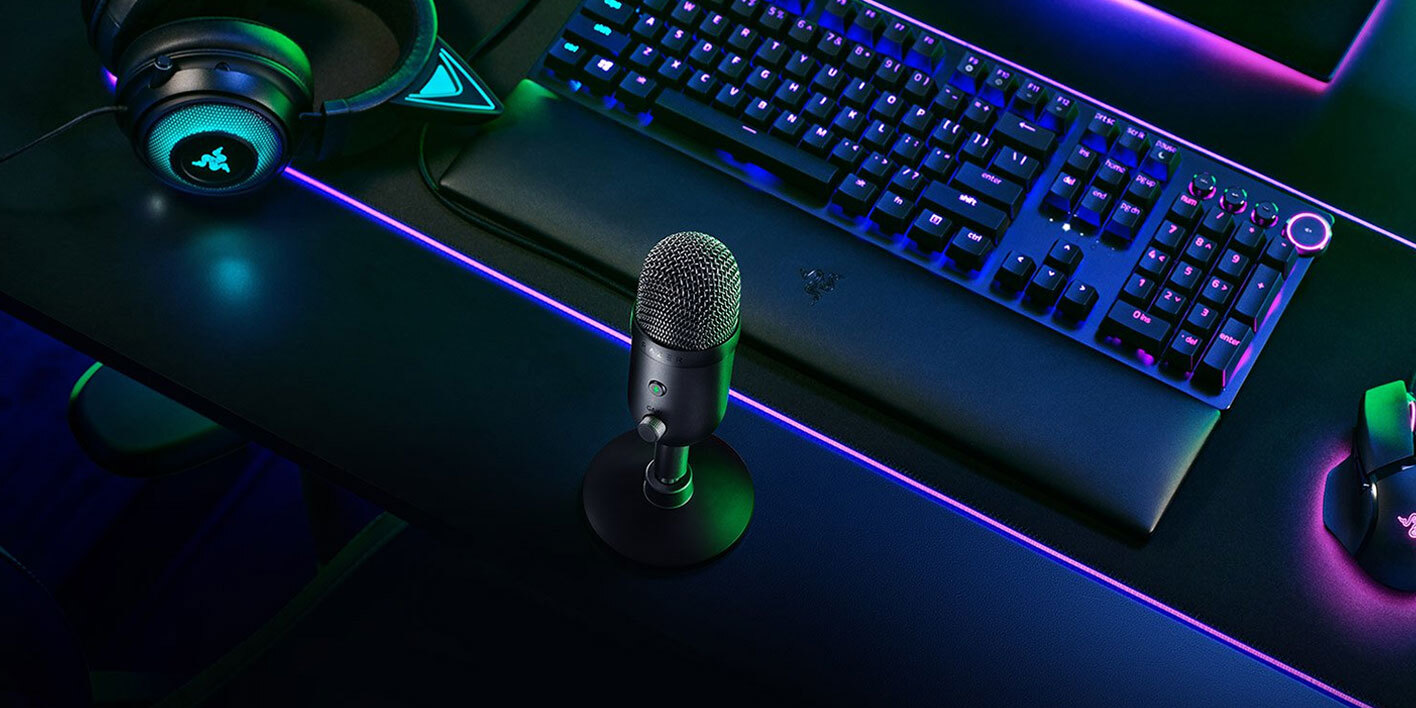 Razer usb микрофон. Микрофон рейзер. Микрофон Razer Seiren v2 x. Микрофон Razer Seiren v2 Pro. Микрофон рейзер с подсветкой.