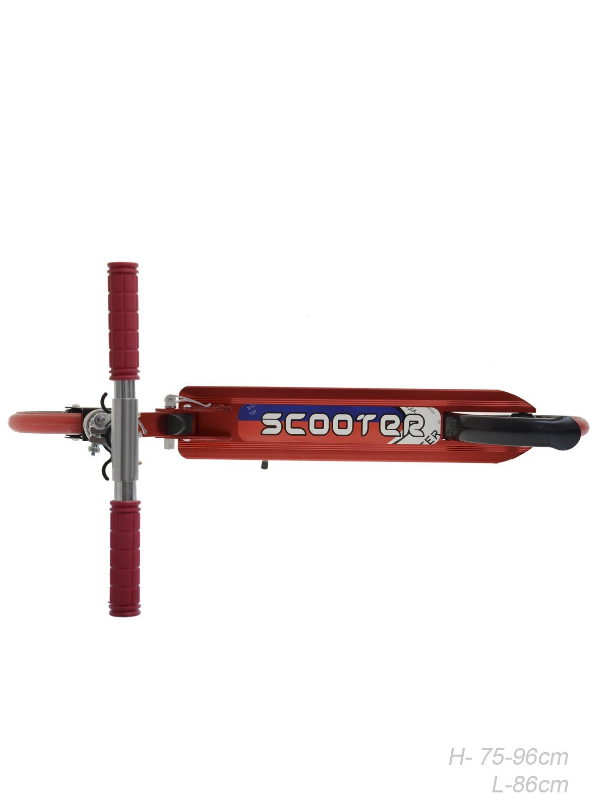 Самокат городской Scooter, красный, GT3623AR, 200мм Самокат городской Scooter, красный, GT3623AR, 200мм