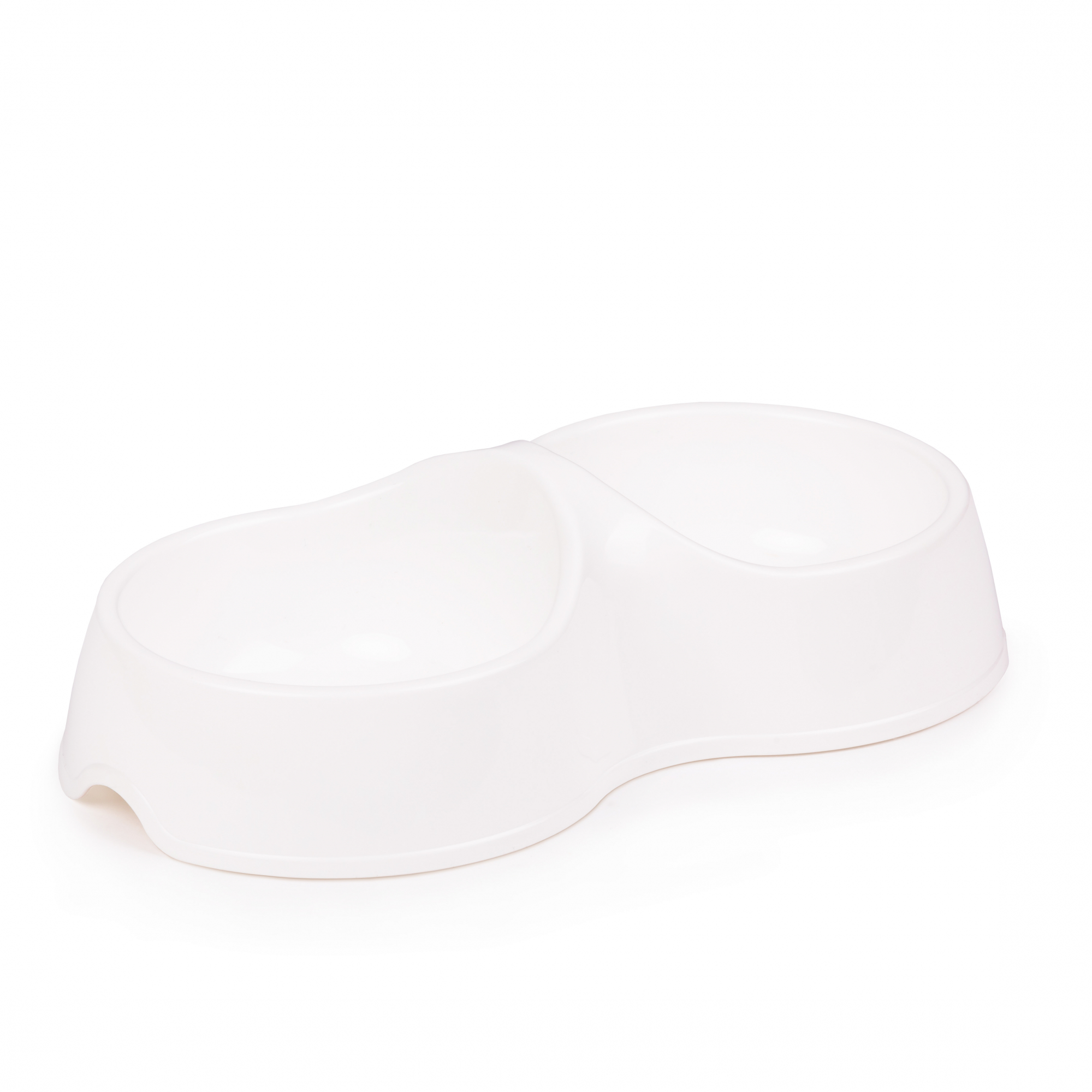 МискадлякошекАльтернативаЛекси,двойная,23х12.5х6.1см,0.2л,белый