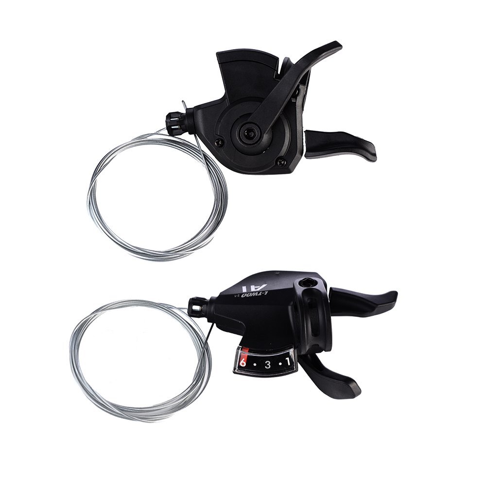 Шифтер правый L-TWOO A1 6ск., 2:1, Shimano совместим, Кабель со сверхнизким трением, Индикатор передачи Шифтер правый L-TWOO A1 6ск., 2:1, Shimano совместим, Кабель со сверхнизким трением, Индикатор передачи