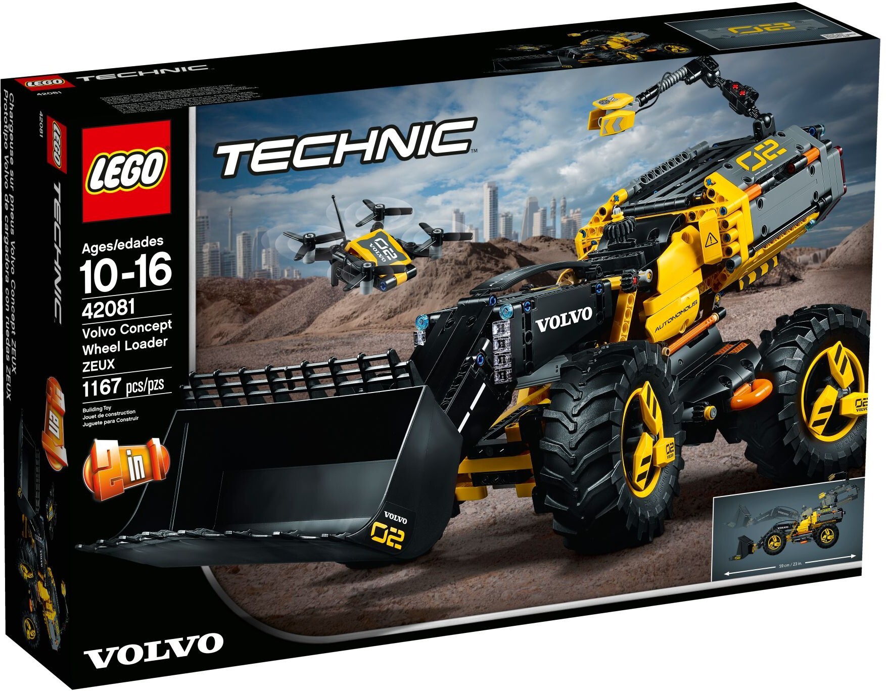 アンティーク　置物 Конструктор LEGO 42081 VOLVO колёсный погрузчик ZEUX купить на