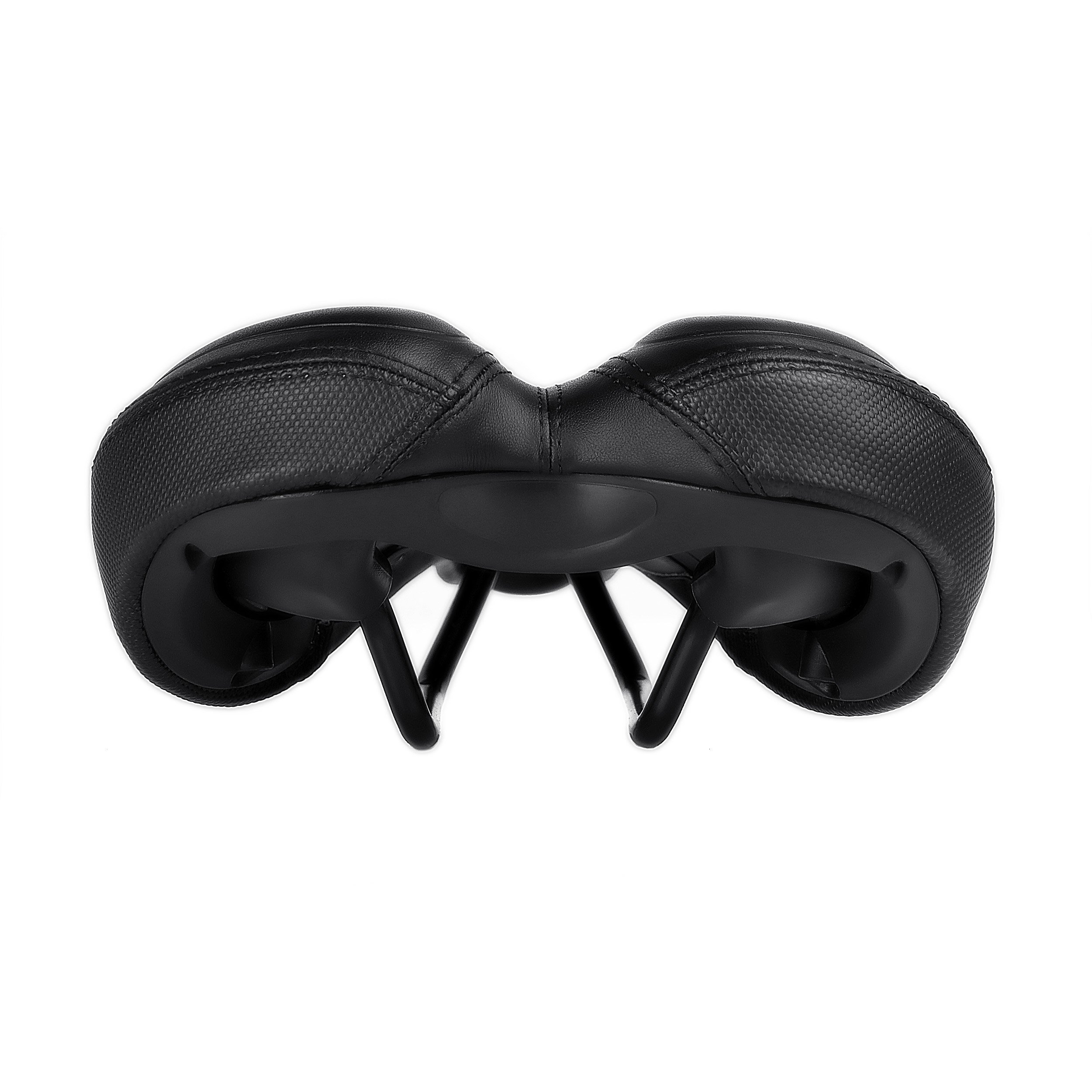 Седло велосипедное MTB COMIRON DARK M008 270X170, чёрный Седло велосипедное MTB COMIRON DARK M008 270X170, чёрный